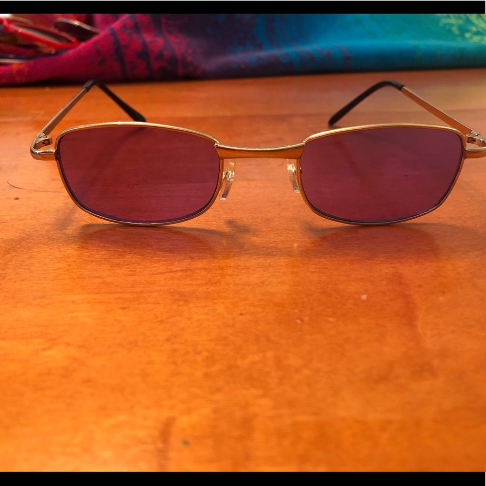 Purple sunglasses